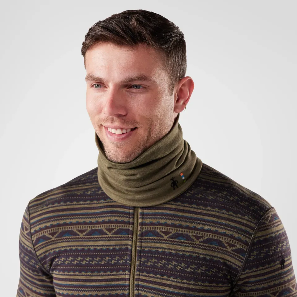 Smartwool Thermal hals Winter Moss Heather vendbar