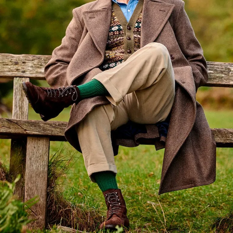London Sock Company Green Park bootsokker 2-pak økologisk