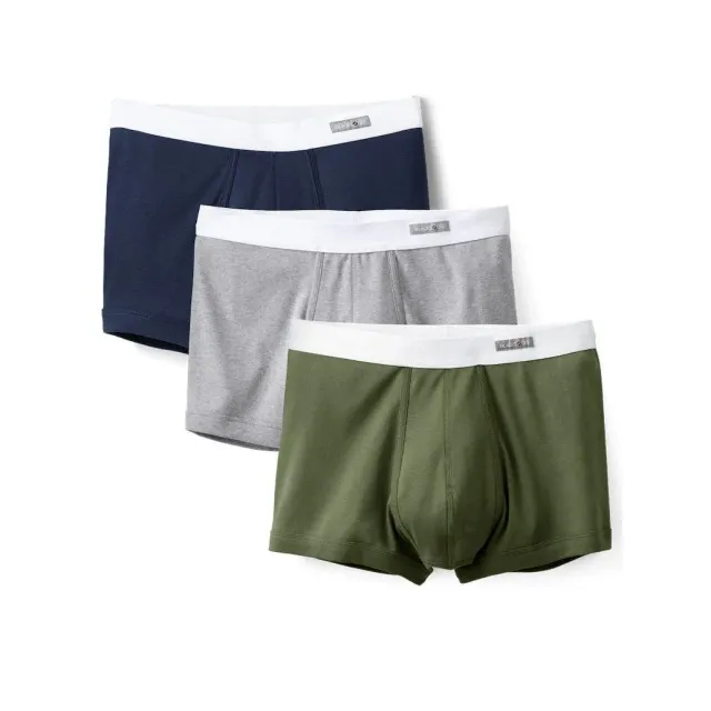 Rohner Josephine boxershorts 3-pack navy grå khaki bomull