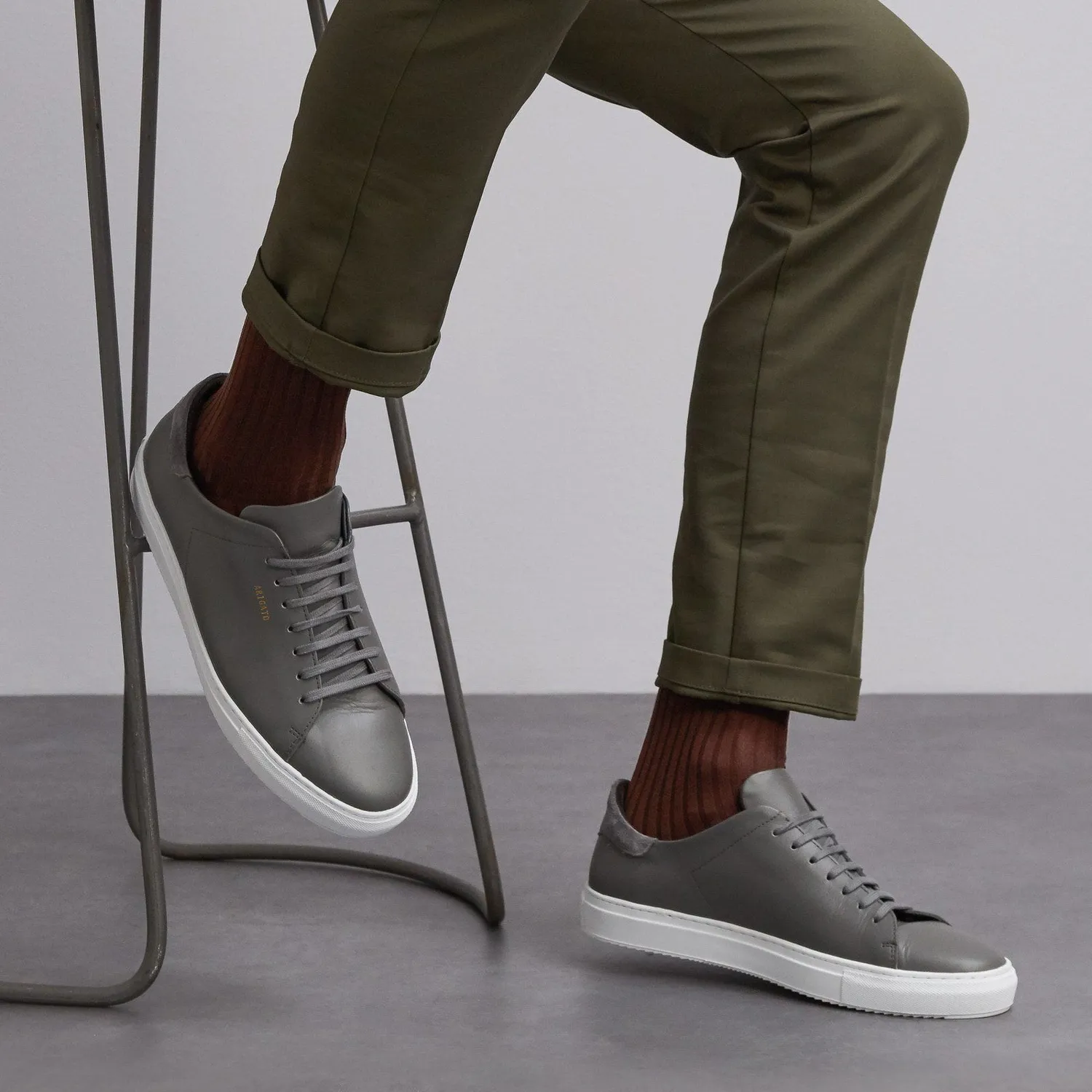 London Sock Company Coffee Break sokker 3 par brun bomull