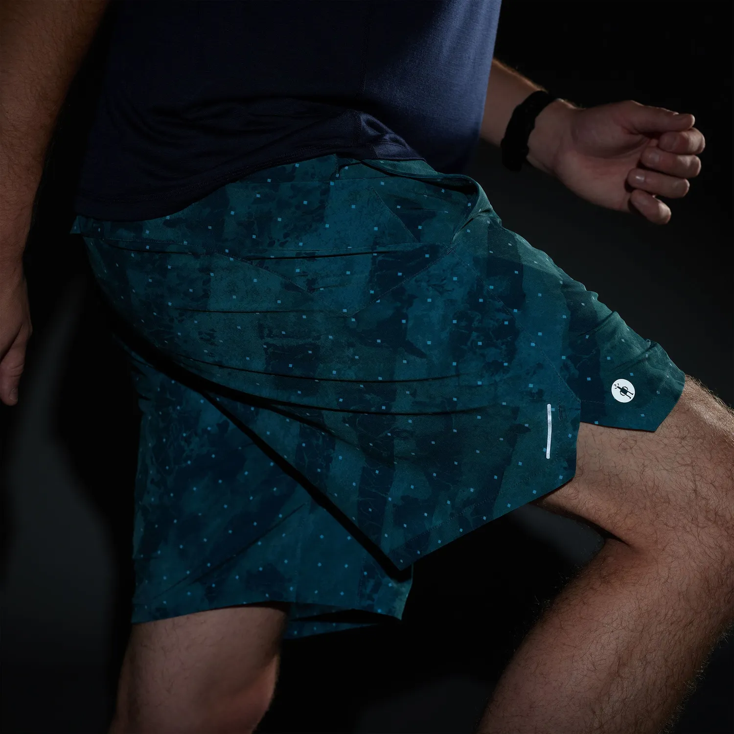 Smartwool Active Lined 7 Short shorts Mineral Blue stretch