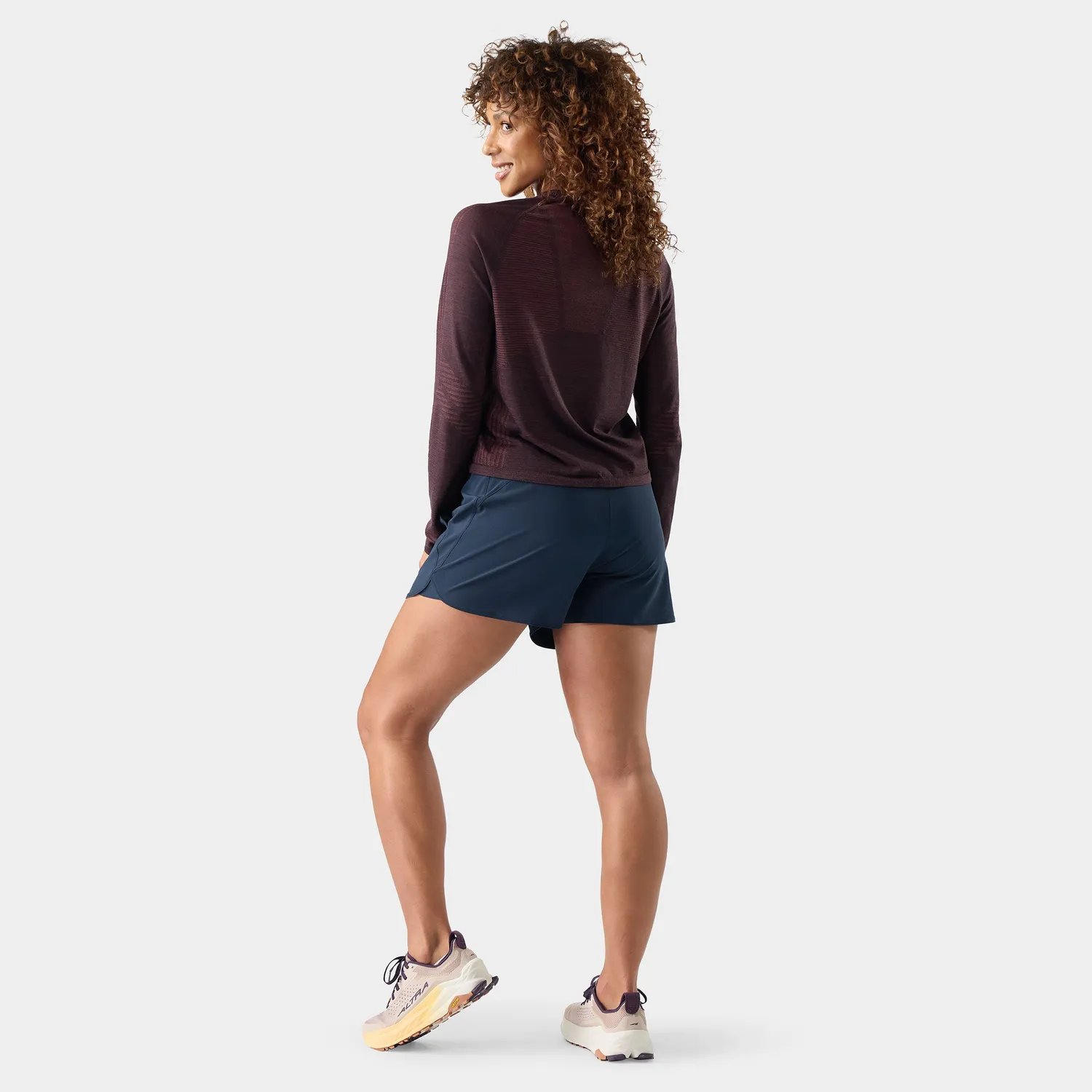 Smartwool Active Lined 3" shorts dame deep navy merino