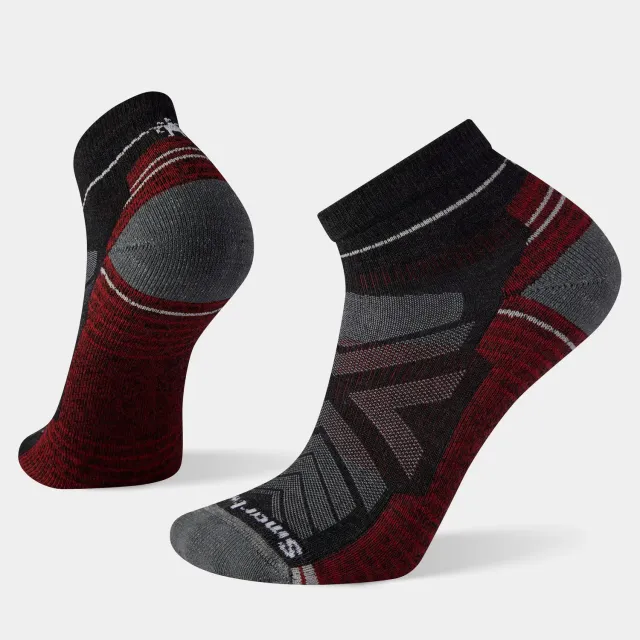 Smartwool Hike Light Cushion ankelsokker Charcoal lett