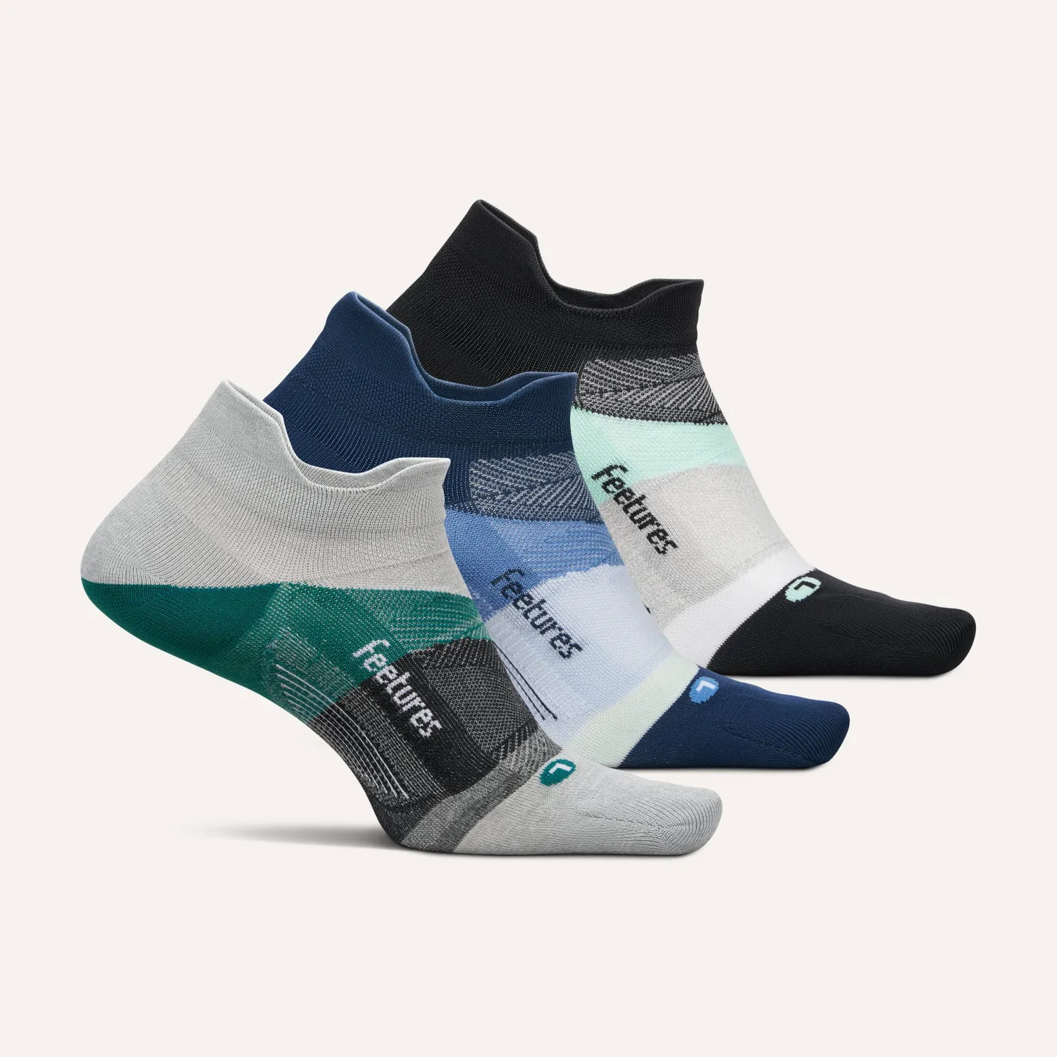 Feetures Elite Ultra Light Tab løpesokker 3-pack