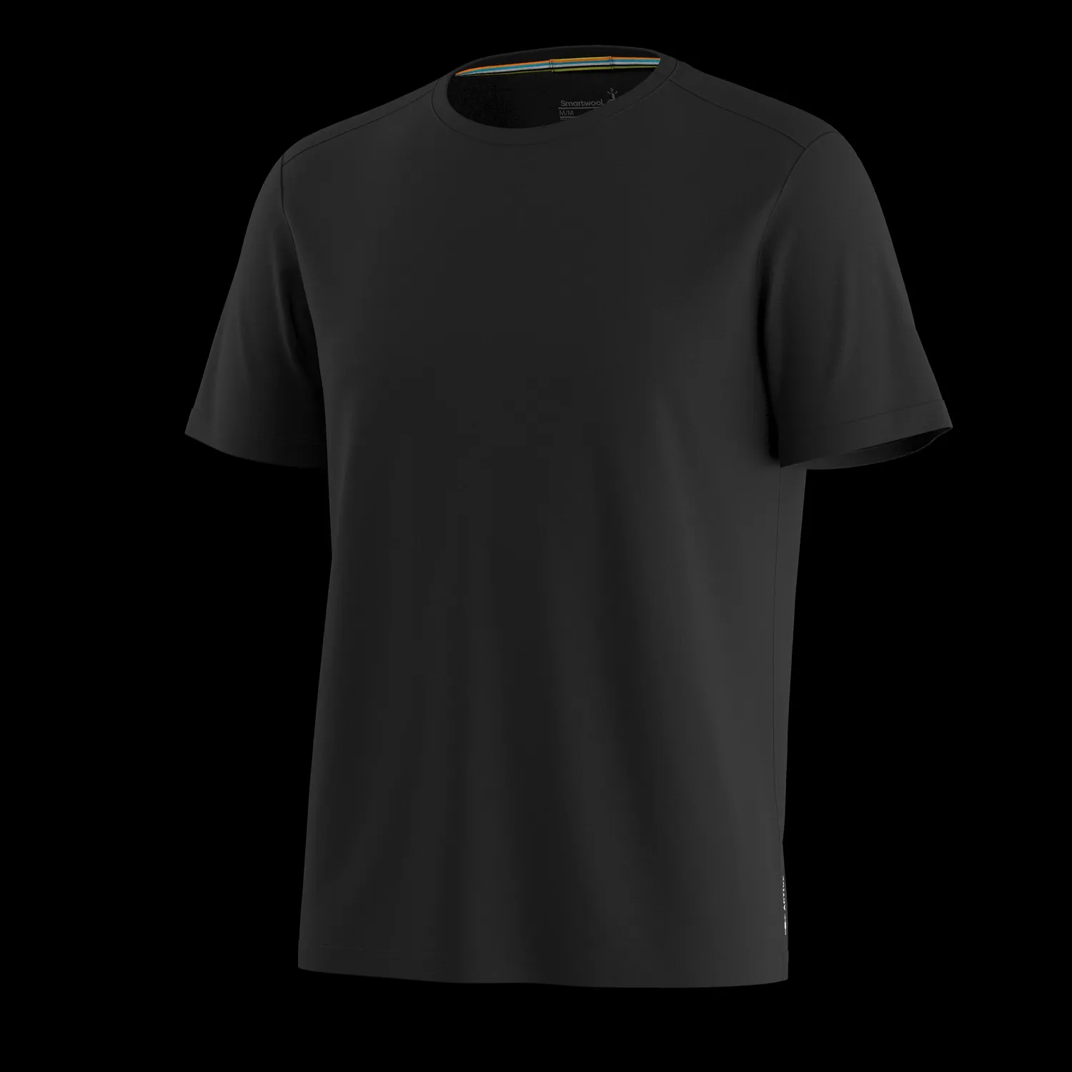 Smartwool Active Short Sleeve t-skjorte svart S