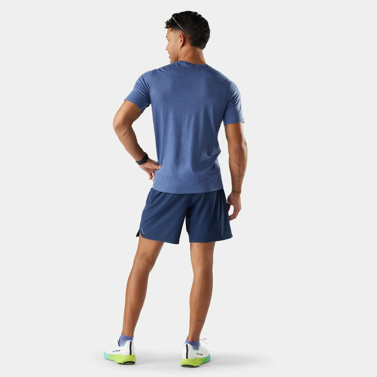Smartwool Merino t-skjorte nightfall blue kort erme