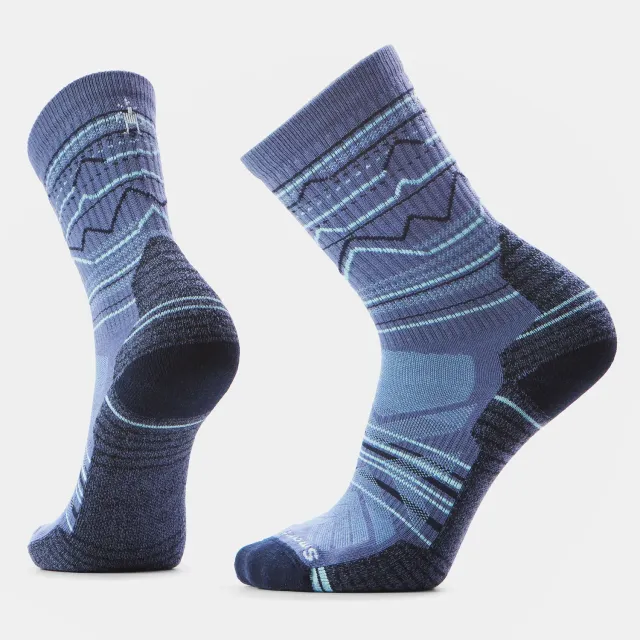 Smartwool Hike Mountain Range Crew tursokker blå