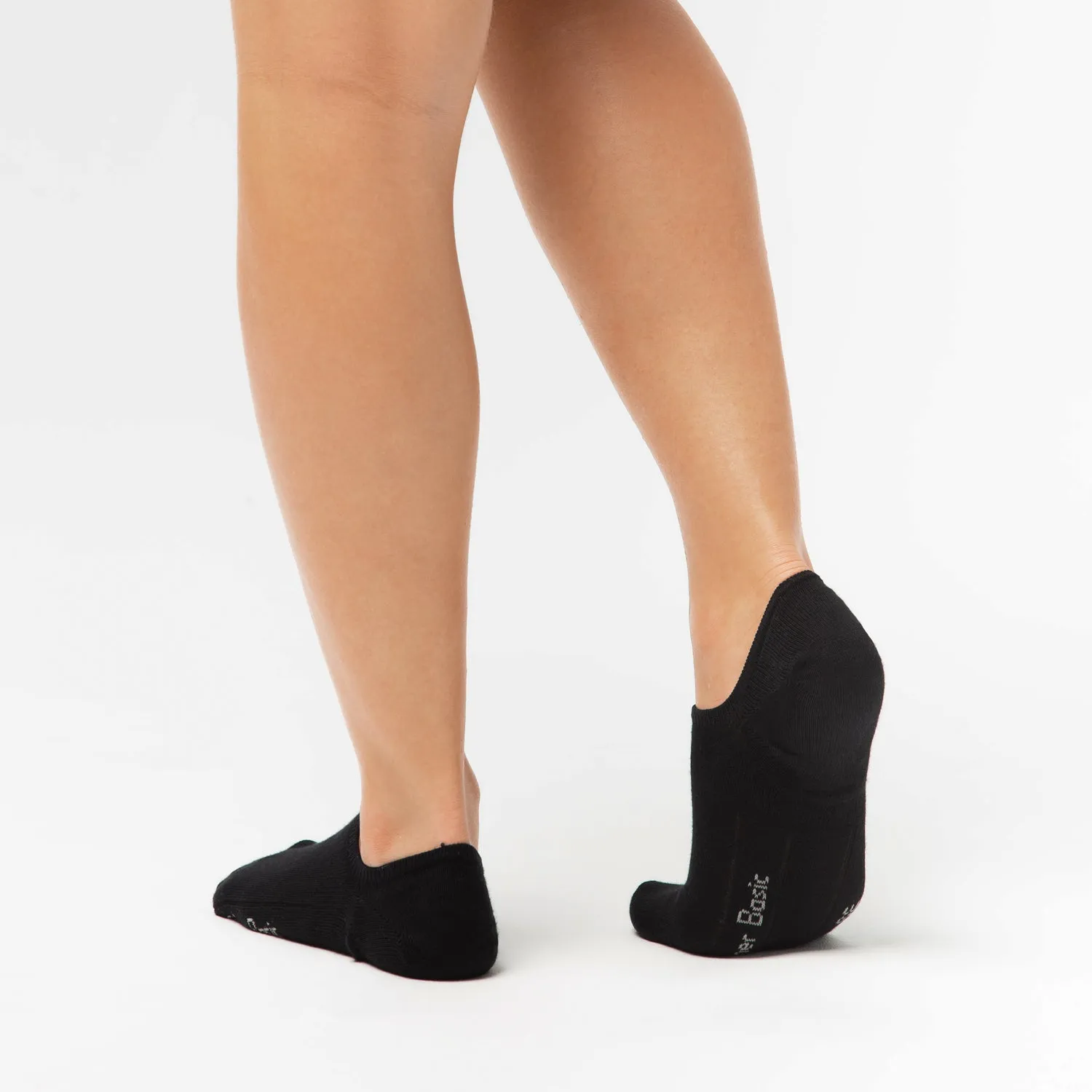 Rohner Footies sneakersokker svart 43-46 10-pakn