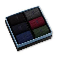 London Sock Company Traditional Set sokker 6-pak klassisk