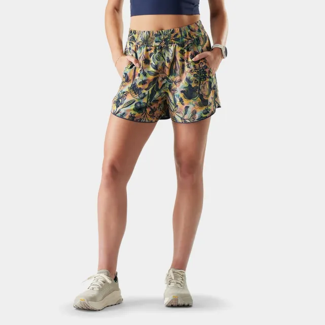 Smartwool Active Lined 3" shorts floral party merino