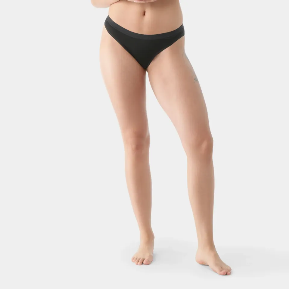 Smartwool Everyday Merino Bikini truse svart pustende