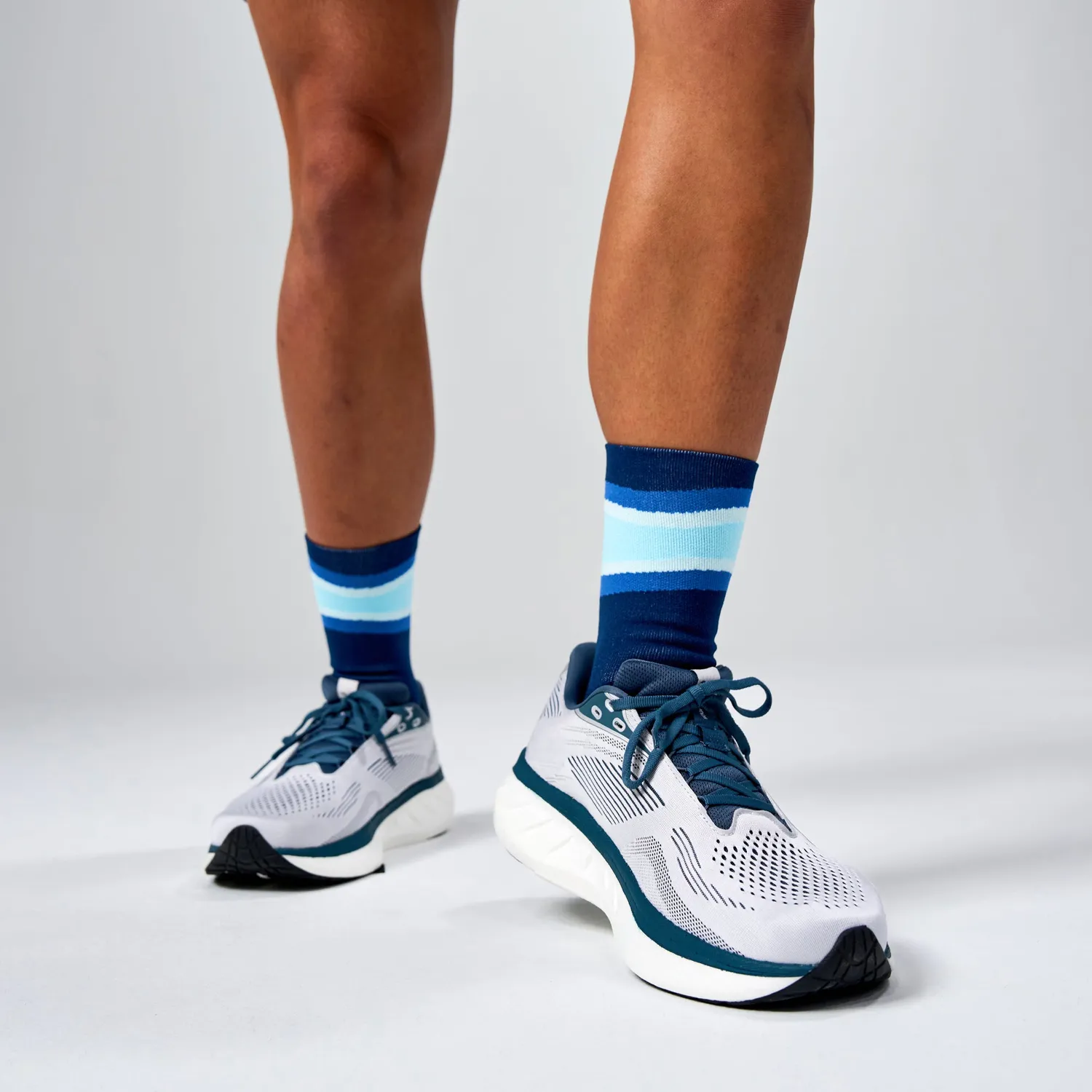 Feetures Elite Light Cushion Mini Crew sokker 6-pack hvit miks