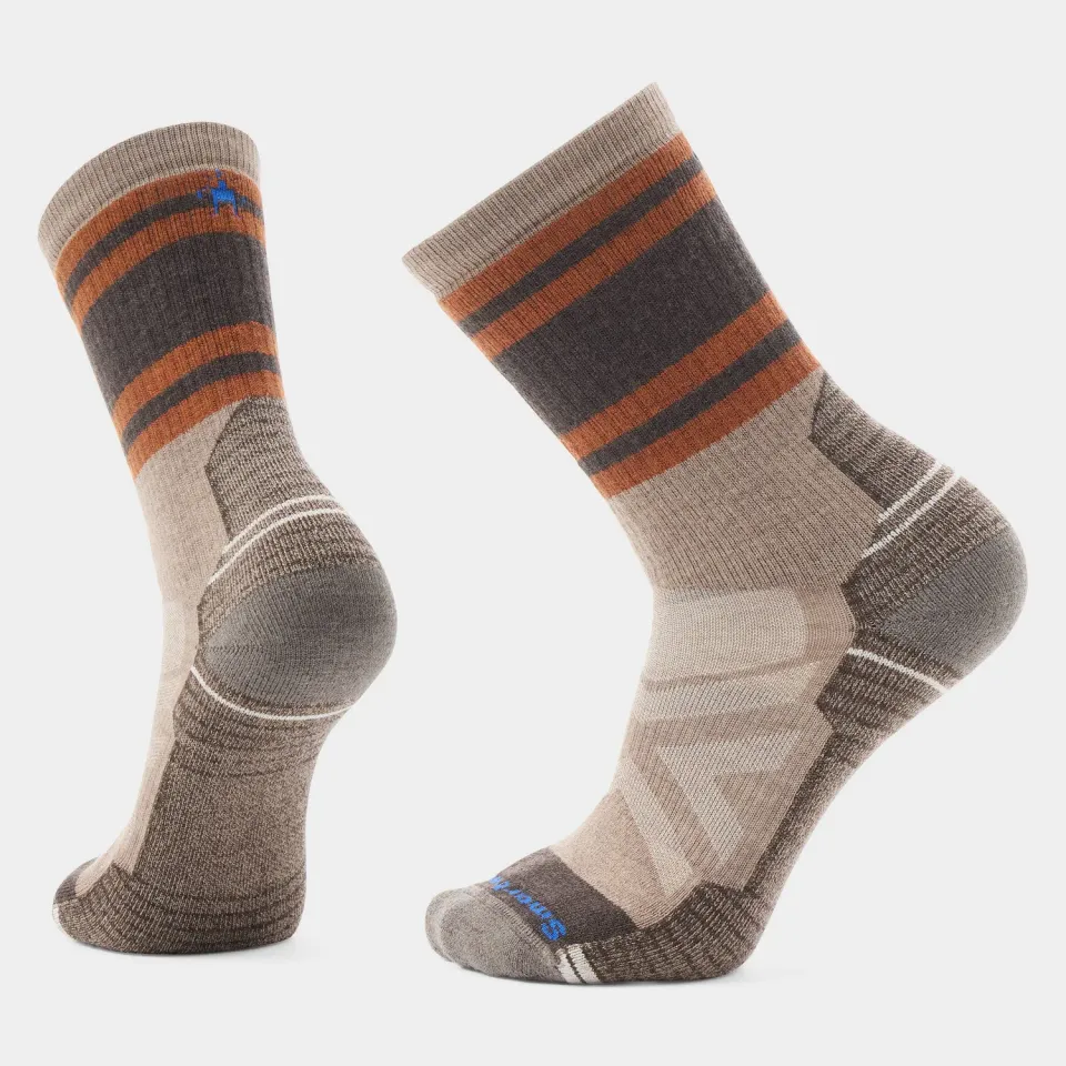 Smartwool Hike Lolo Trail Crew tursokker Fossil tykk pute