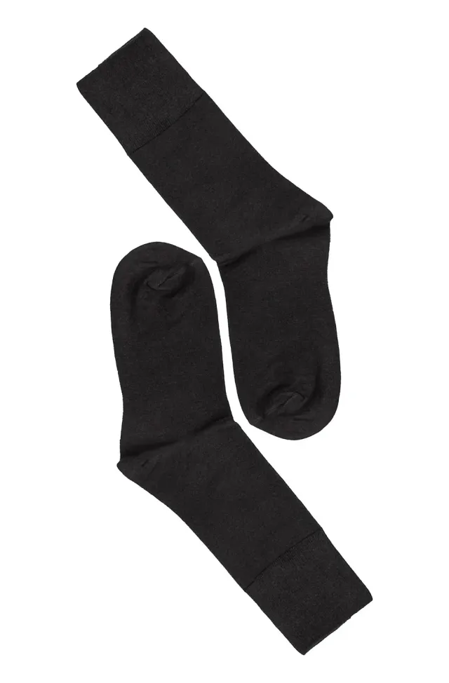 Note by Syversen Bamboo Comfort Top sokker svart uten stram strikk