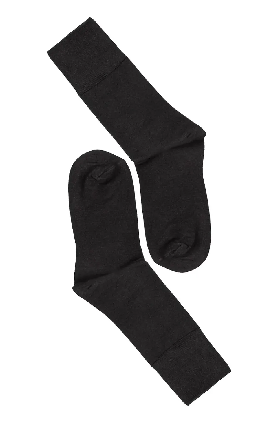 Note by Syversen Bamboo Comfort Top sokker svart uten stram strikk