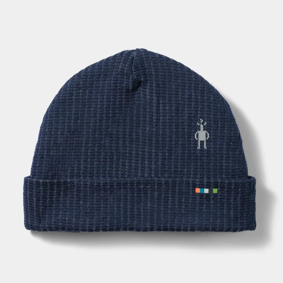 Smartwool Thermal Rib lue blå merino dobbel