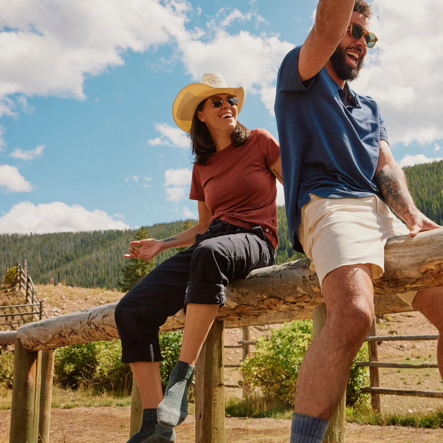 Smartwool Merino T-Shirt t-skjorte Burnt Sienna ull