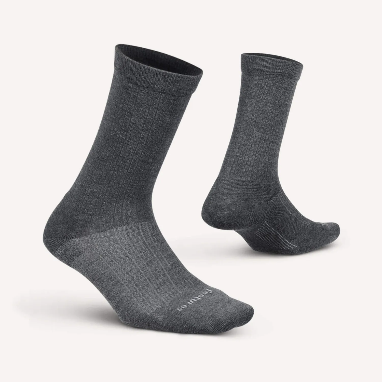 Feetures Everyday Ultra Light Crew sokker svart tynn