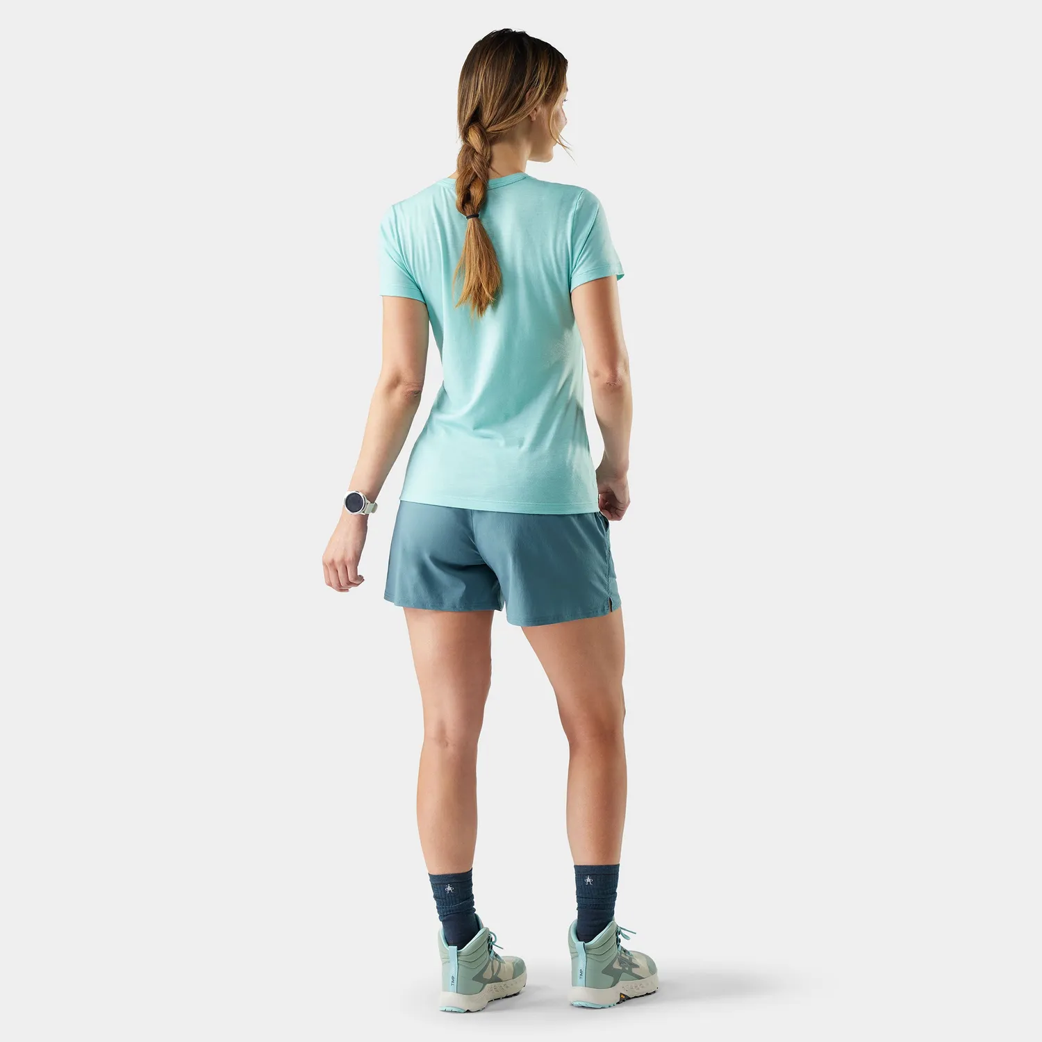 Smartwool Merino Short Sleeve Tee t-skjorte Pacific Blue