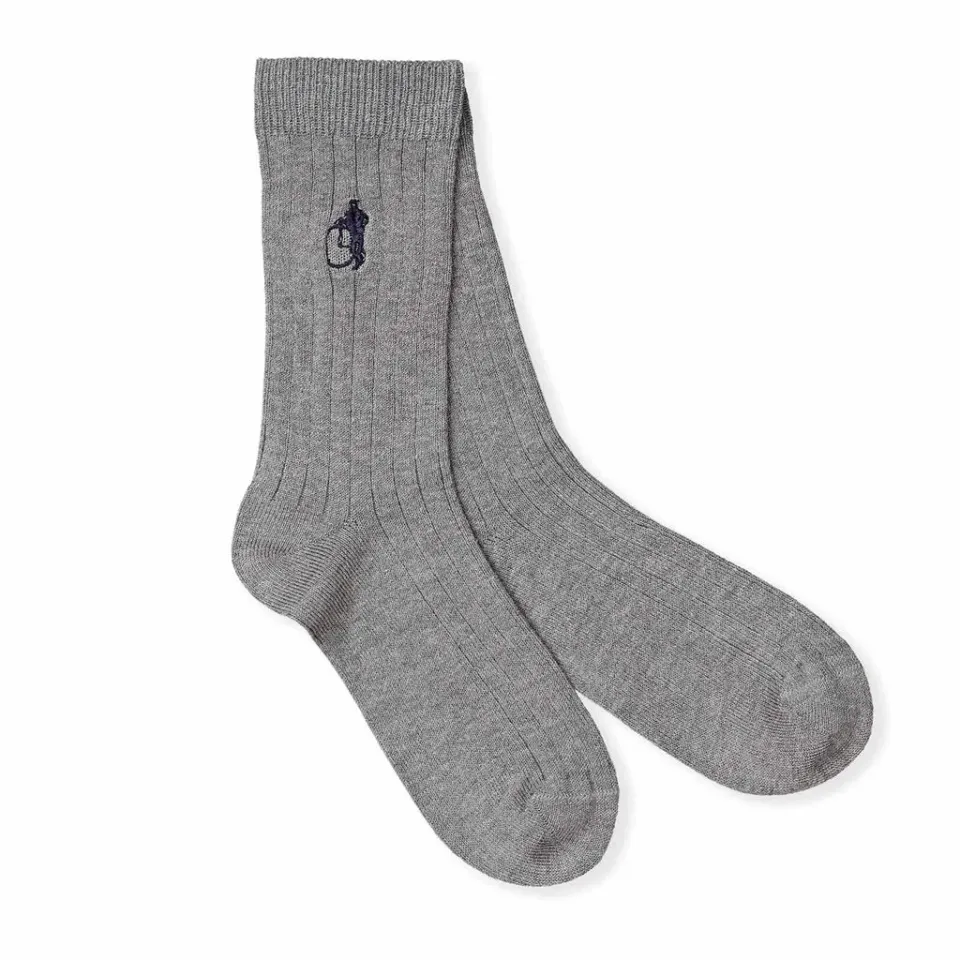 London Sock Company Little LSC barnesokker ribb bomull