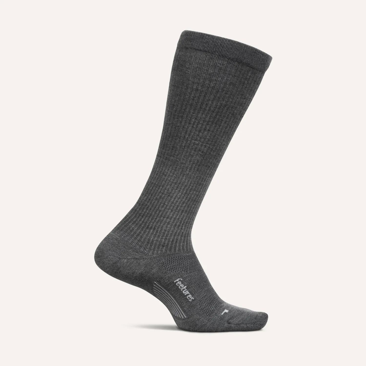 Feetures Everyday Max Cushion Knee High sokker Denim 15-20 mmHg