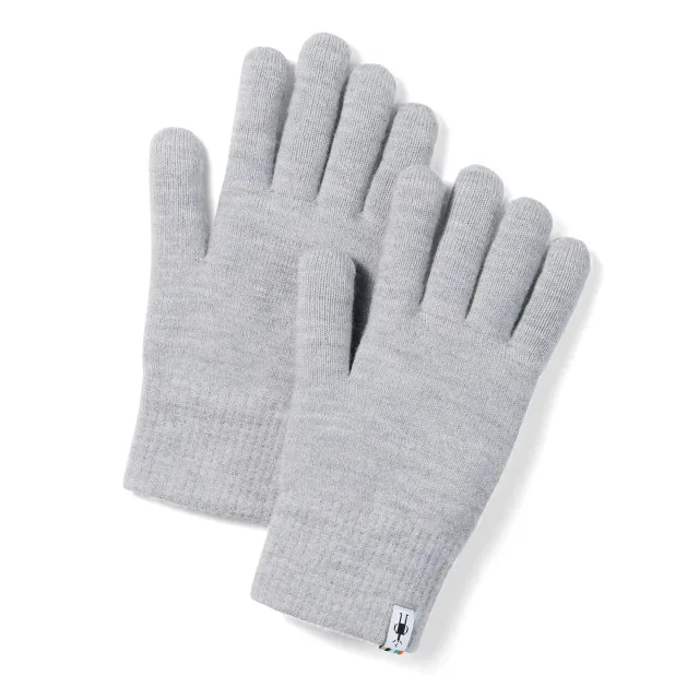 Smartwool Boiled Wool hansker Light Gray ull