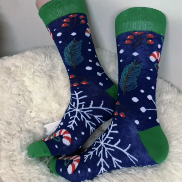 Kule-Sokker Julesokker Blå barnesokker blå
