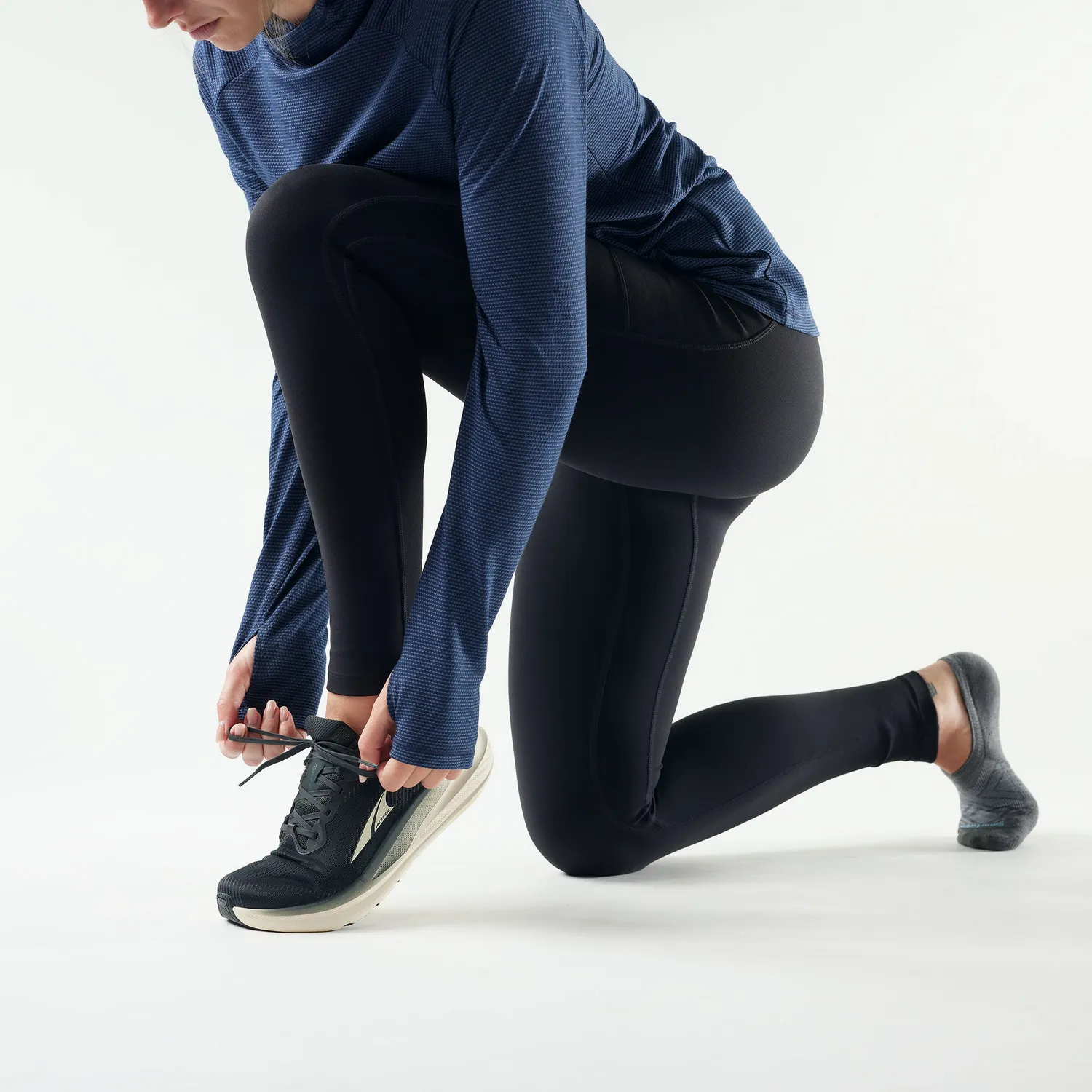 Smartwool Run Targeted Cushion No Show sokker grå merinoull