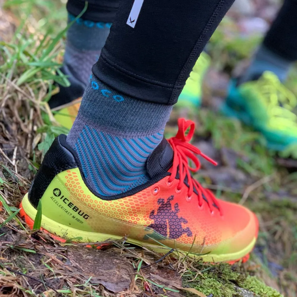 Gococo Trail Running løpesokker grå 35-38 fukttransporterende