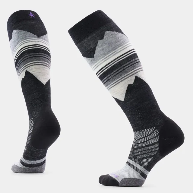 Smartwool Ski Pattern OTC skisokker dame medium gray