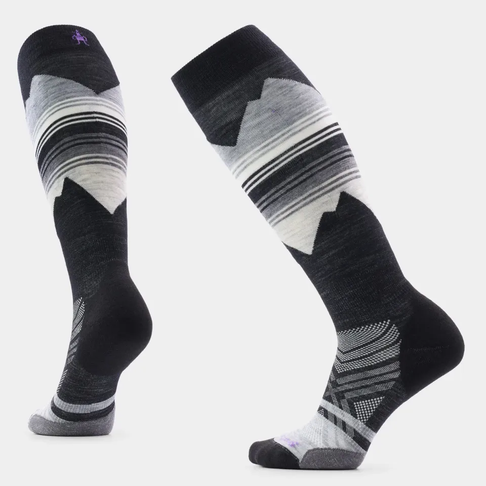 Smartwool Ski Pattern OTC skisokker dame medium gray
