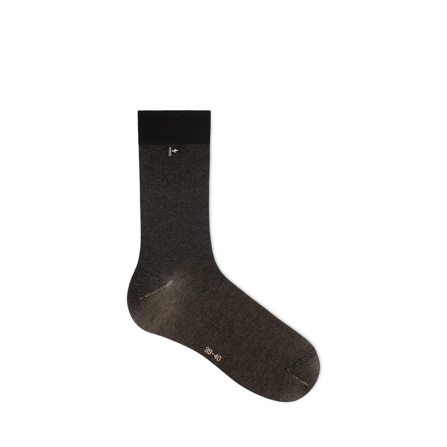 Rohner Copper Casual hverdagssokker svart 36-38