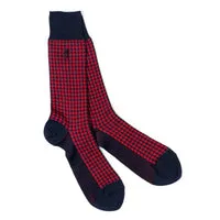 London Sock Company Jermyn St. Houndstooth dressokker