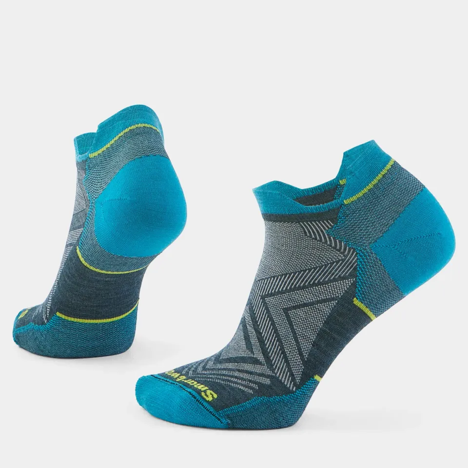 Smartwool Run Low Ankle løpesokker Twilight Blue tynn