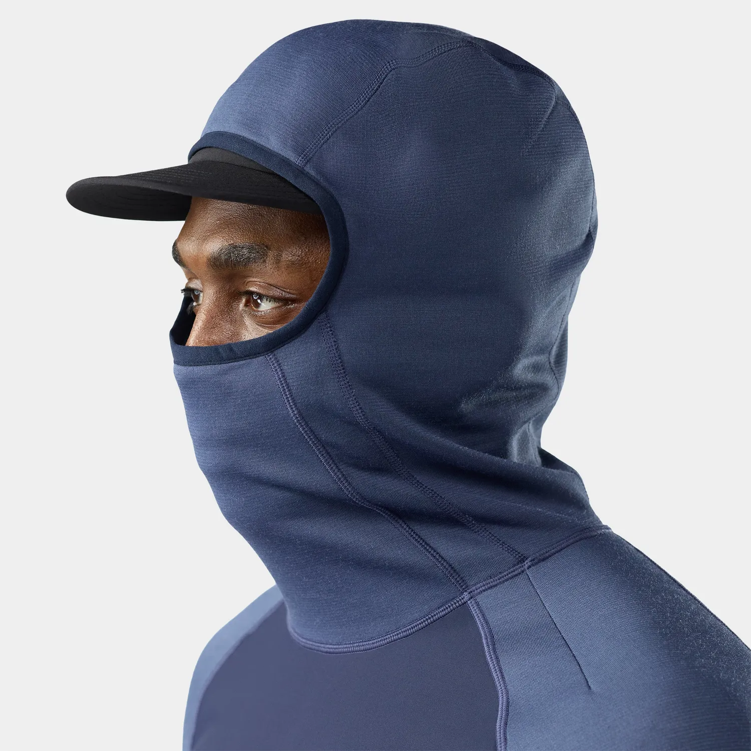 Smartwool Active Fleece Wind Hoodie nightfall vindtett