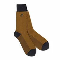 London Sock Company Bond St. Herringbone pene sokker fiskeben
