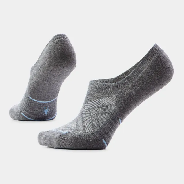 Smartwool Run Targeted Cushion No Show sokker grå merinoull