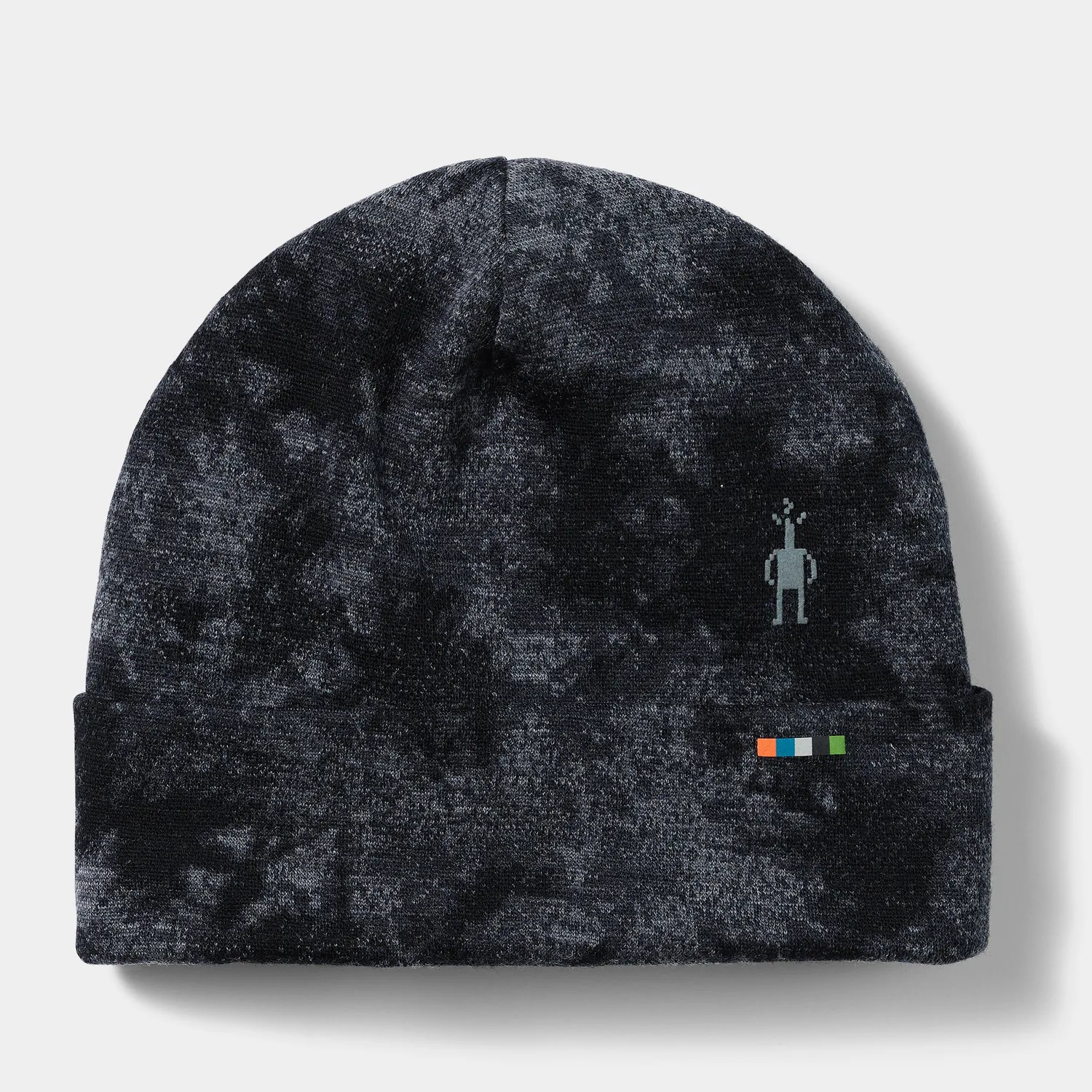 Smartwool Thermal Merino Reversible Cuffed Beanie lue Tie Dye