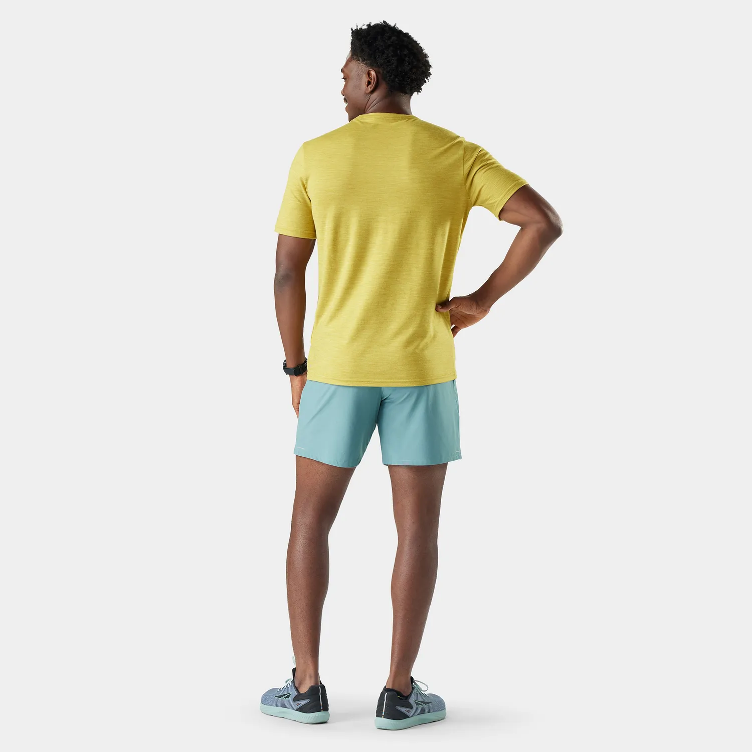 Smartwool Active herre t-skjorte bronze olive luktfri
