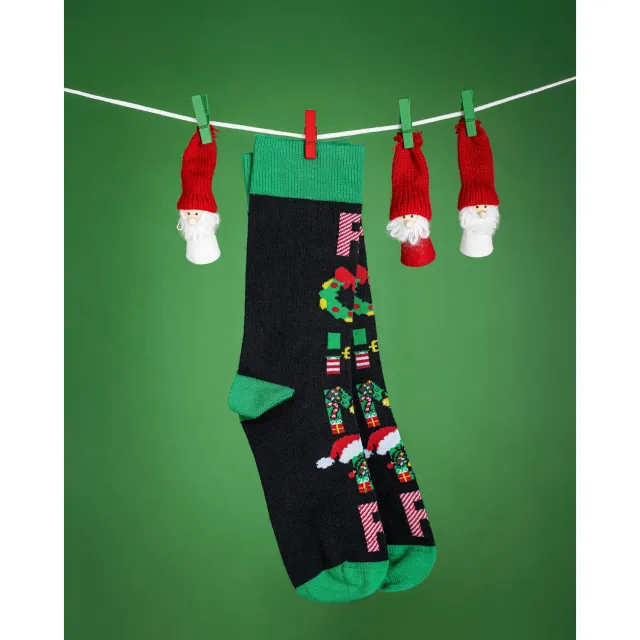 Rohner X-Mas julesokker grå 36-40 varm