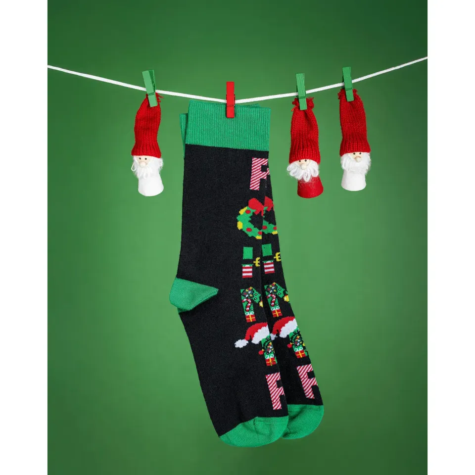 Rohner X-Mas julesokker grå 36-40 varm