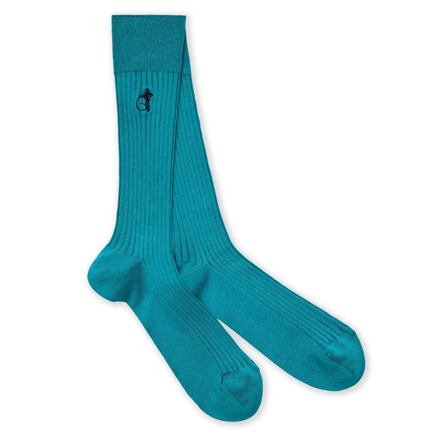 London Sock Company Dash of Class Ocean sokker 6 par blå