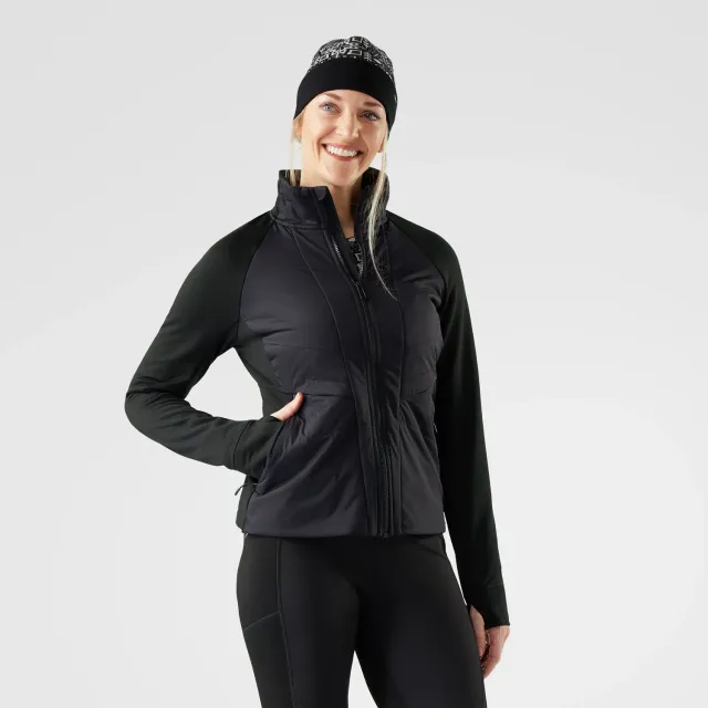 Smartwool Smartloft Hybrid jakke dame svart isolert