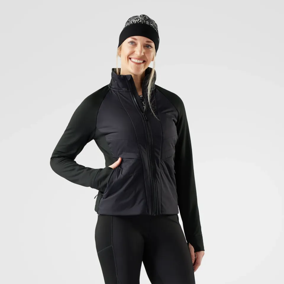 Smartwool Smartloft Hybrid jakke dame svart isolert