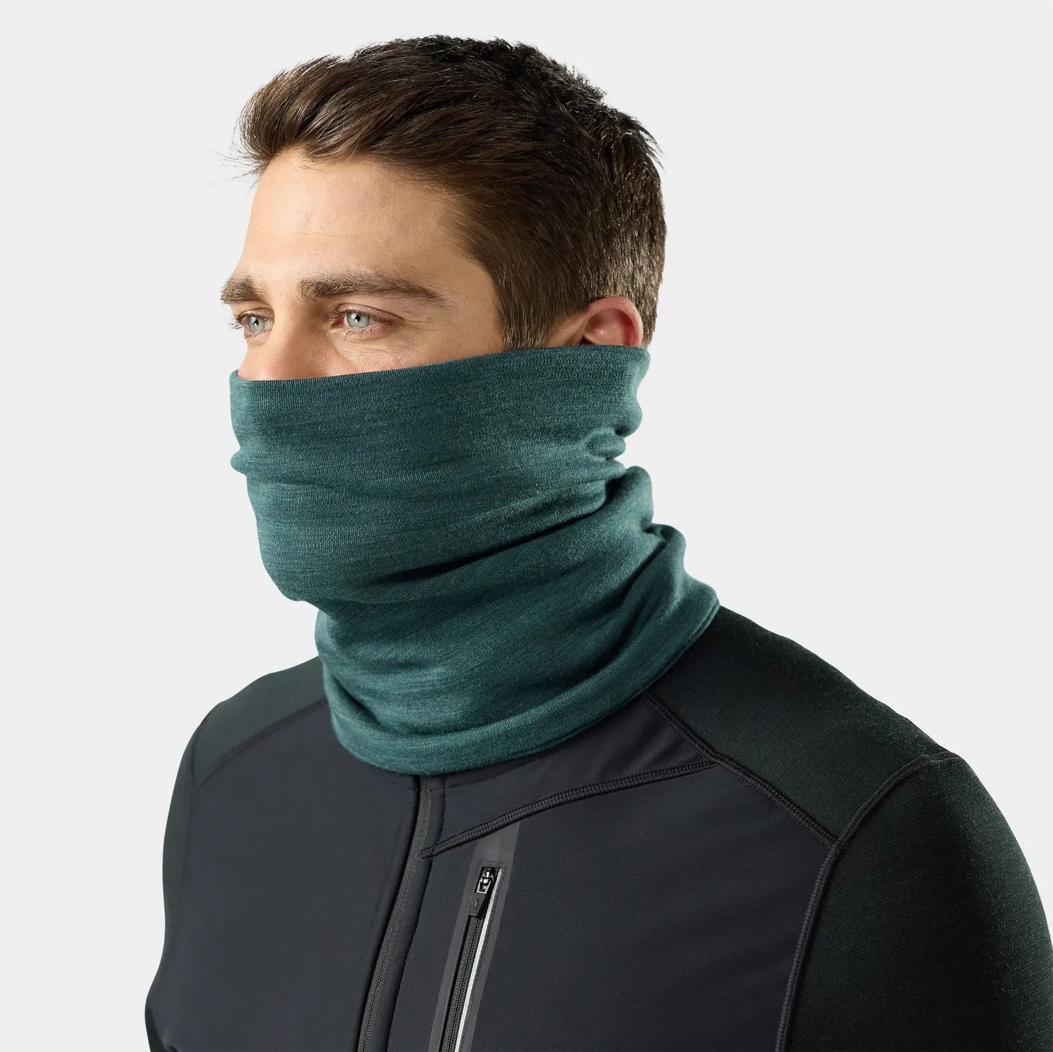 Smartwool Thermal Reversible Neck Gaiter hals dark teal