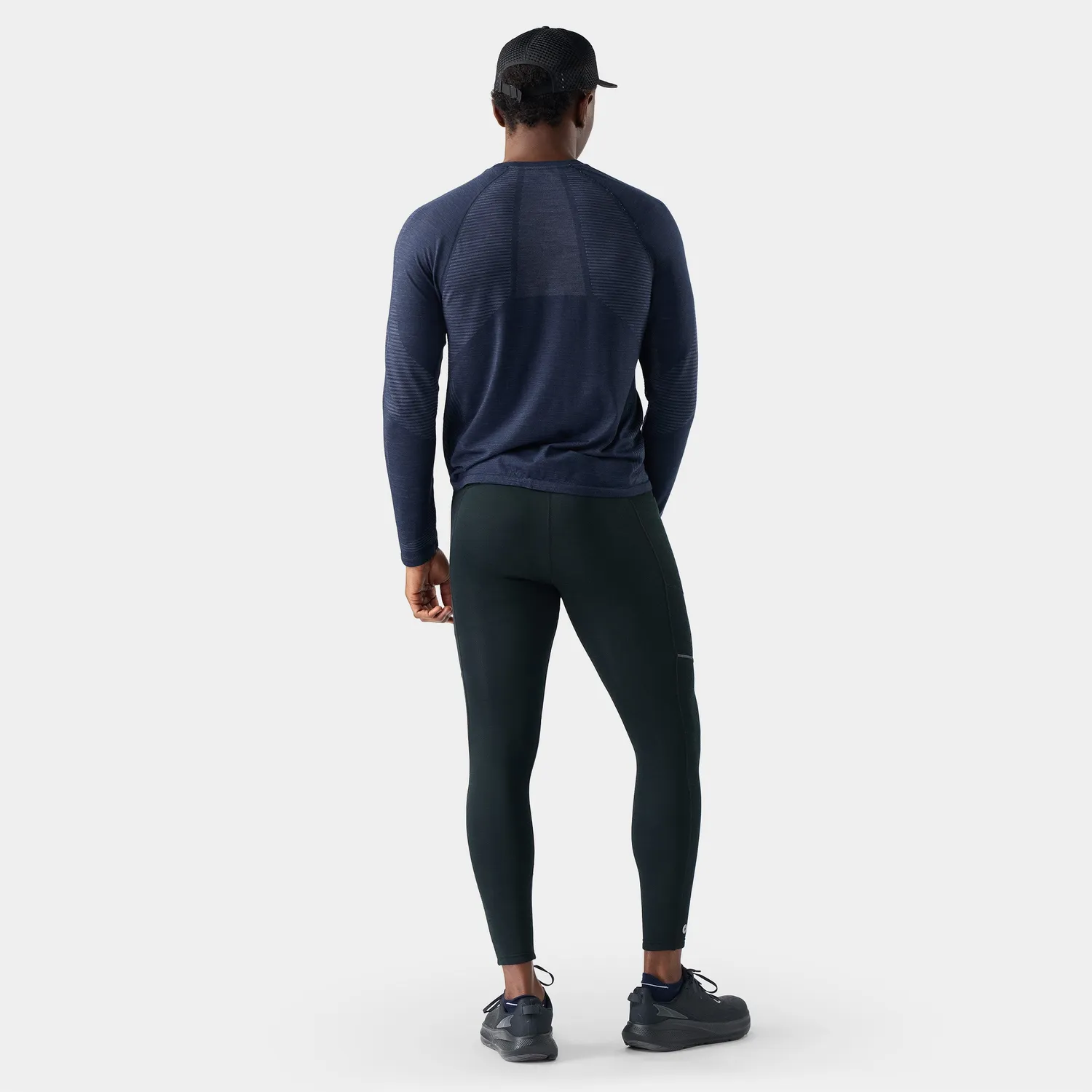 Smartwool Active Fleece Wind Tight tights svart vindtett