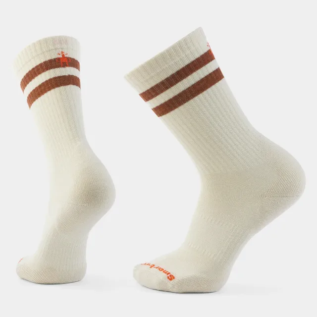 Smartwool Everyday Striped Crew sokker Natural ull