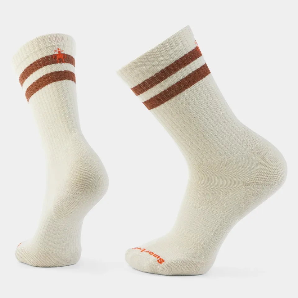 Smartwool Everyday Striped Crew sokker Natural ull