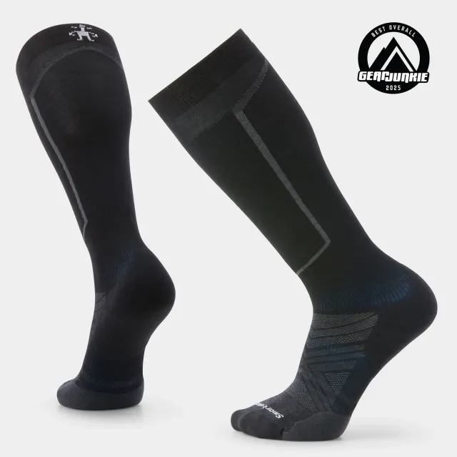 Smartwool Ski Over The Calf skisokker black merinoull