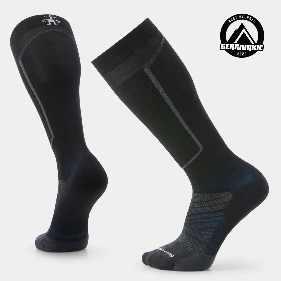 Smartwool Ski Over The Calf skisokker black merinoull